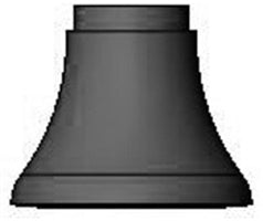 864-DXJ84 -- HALF SPOOL 1-1/2 CONVEX. 3 5/8 TALL